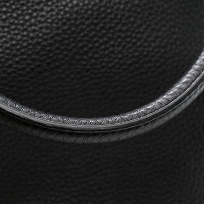 Vitello Daino Tote Black
