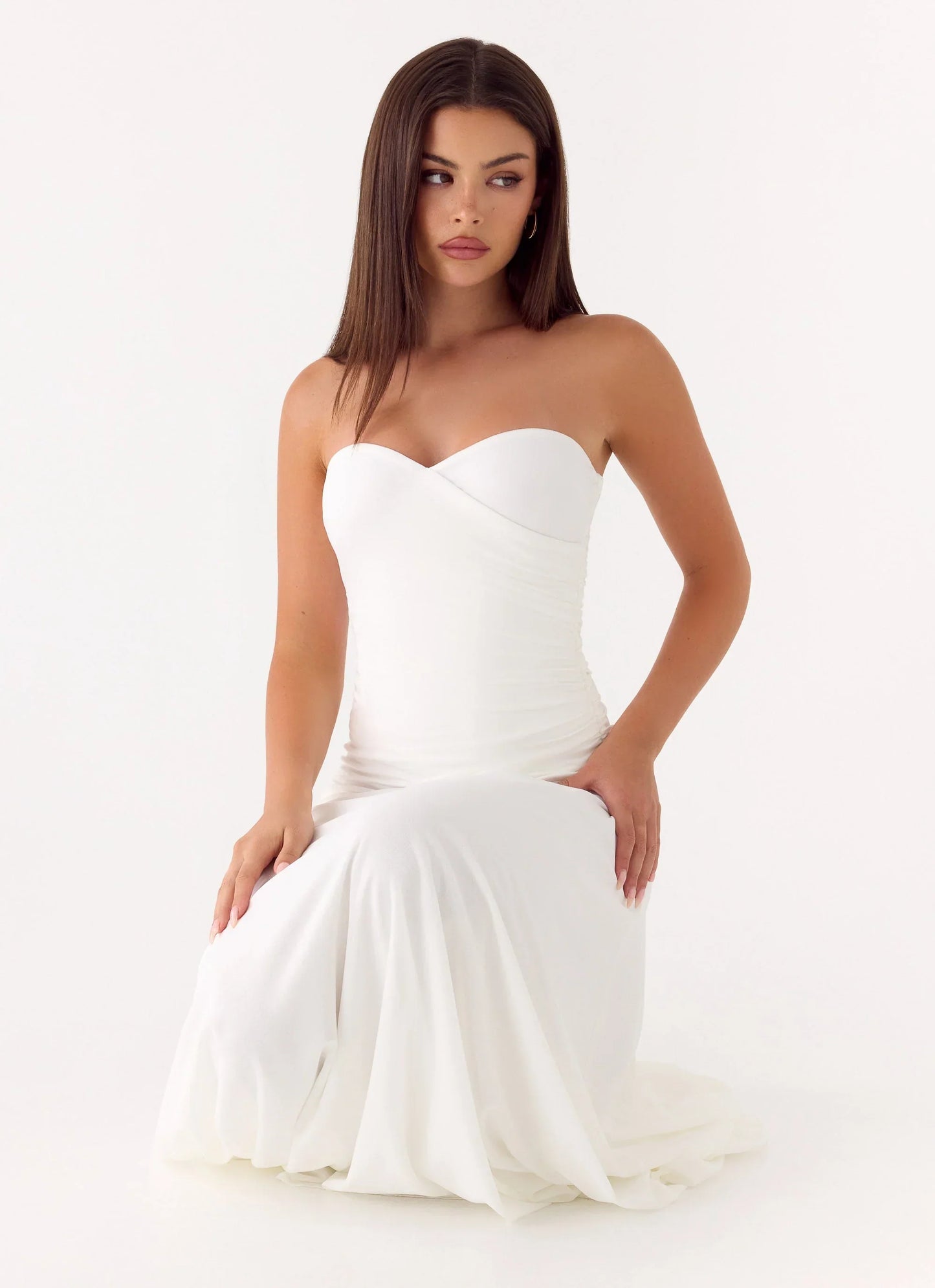 Ruben Maxi Dress - White