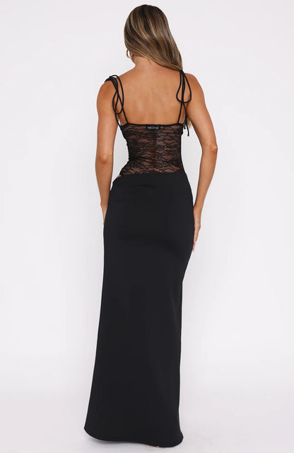 Compliment Me Maxi Dress Black