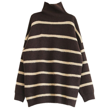 Winter Casual Fashion Turtlekneck Knitted Sweater