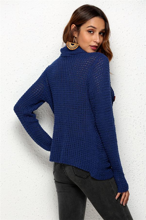 Just For You Sweater Cardigan - Blue