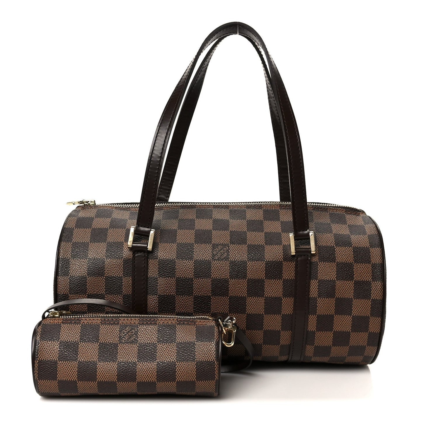 Damier Ebene Papillon 30 With Companion