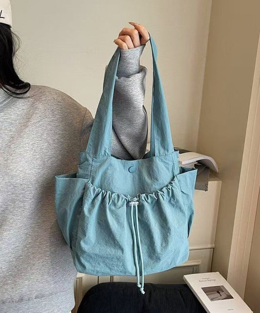 Casual Drawstring Large Capacity Nylon Women Handbags