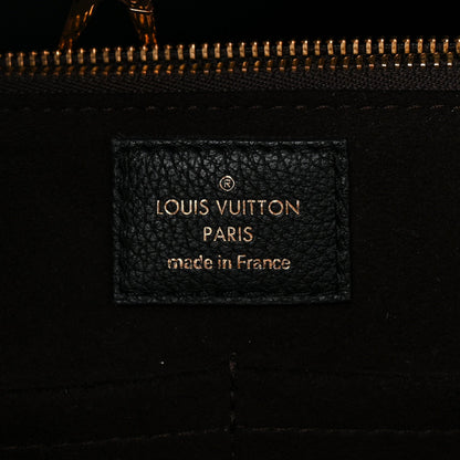 Calfskin Monogram Kimono Tote Black