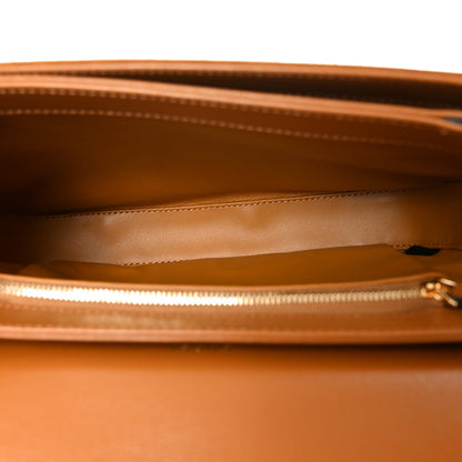 Suede Shearling Horsebit 1955 Shoulder Bag Honey Beige Milk