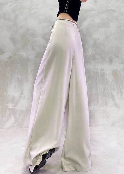 Apricot Pockets Solid Summer Spandex Pants High Waist