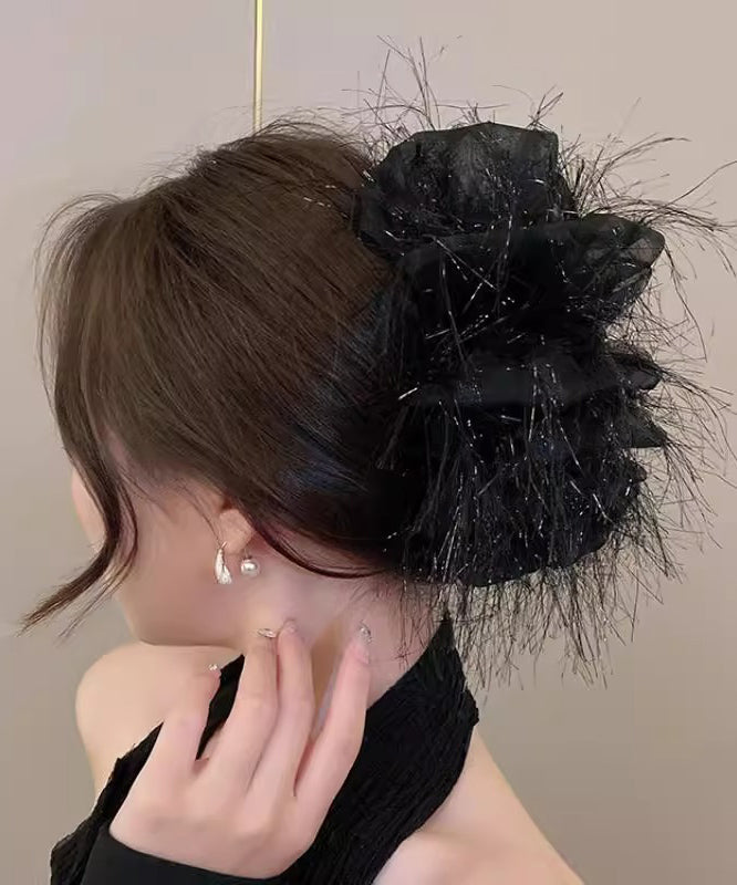 Cute Pink Tulle Cloud Tassel Hairpin