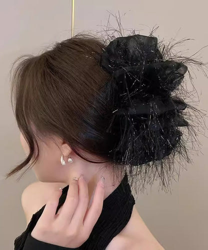 Cute Pink Tulle Cloud Tassel Hairpin