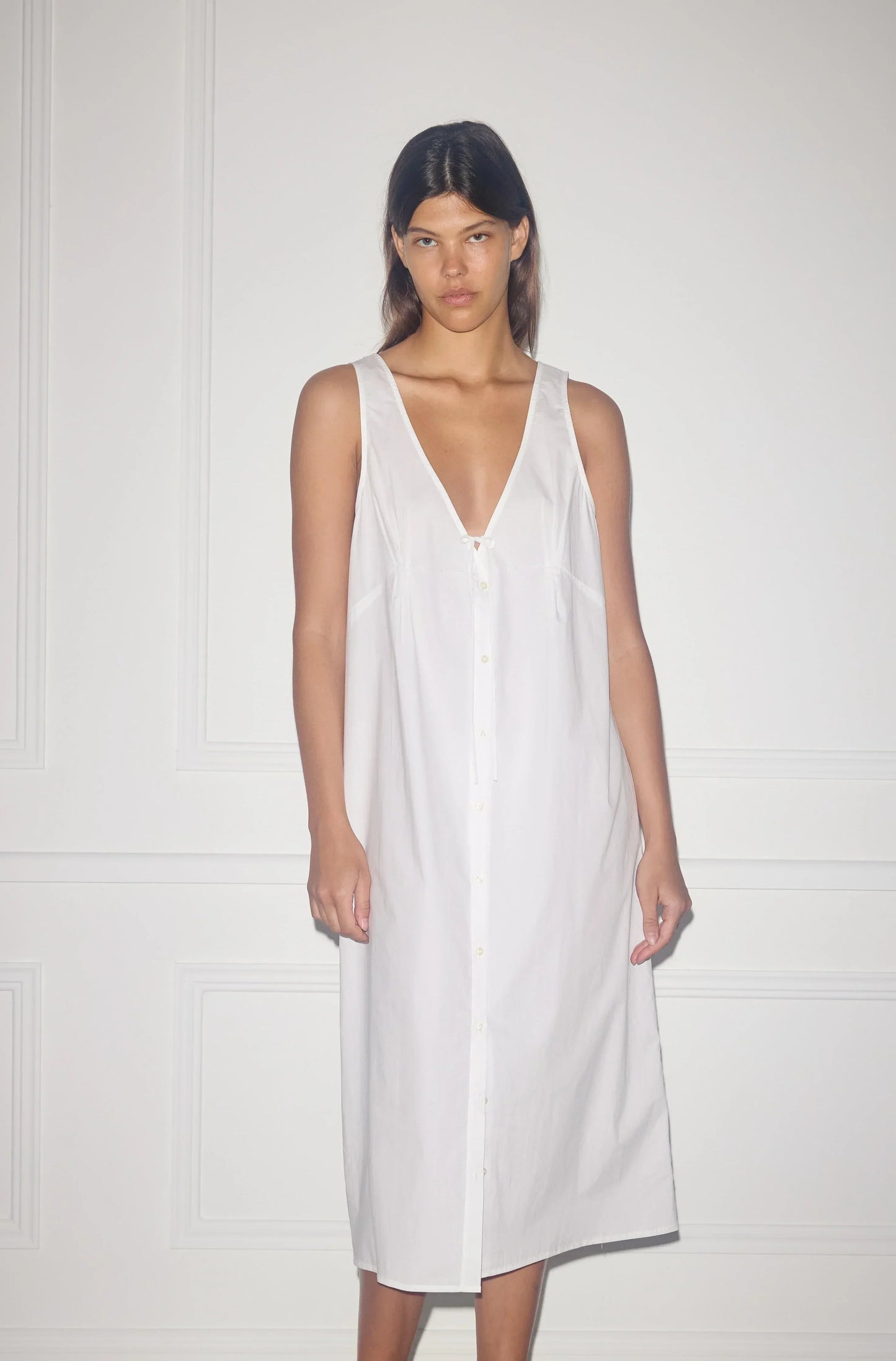 Tuck Tie Dress