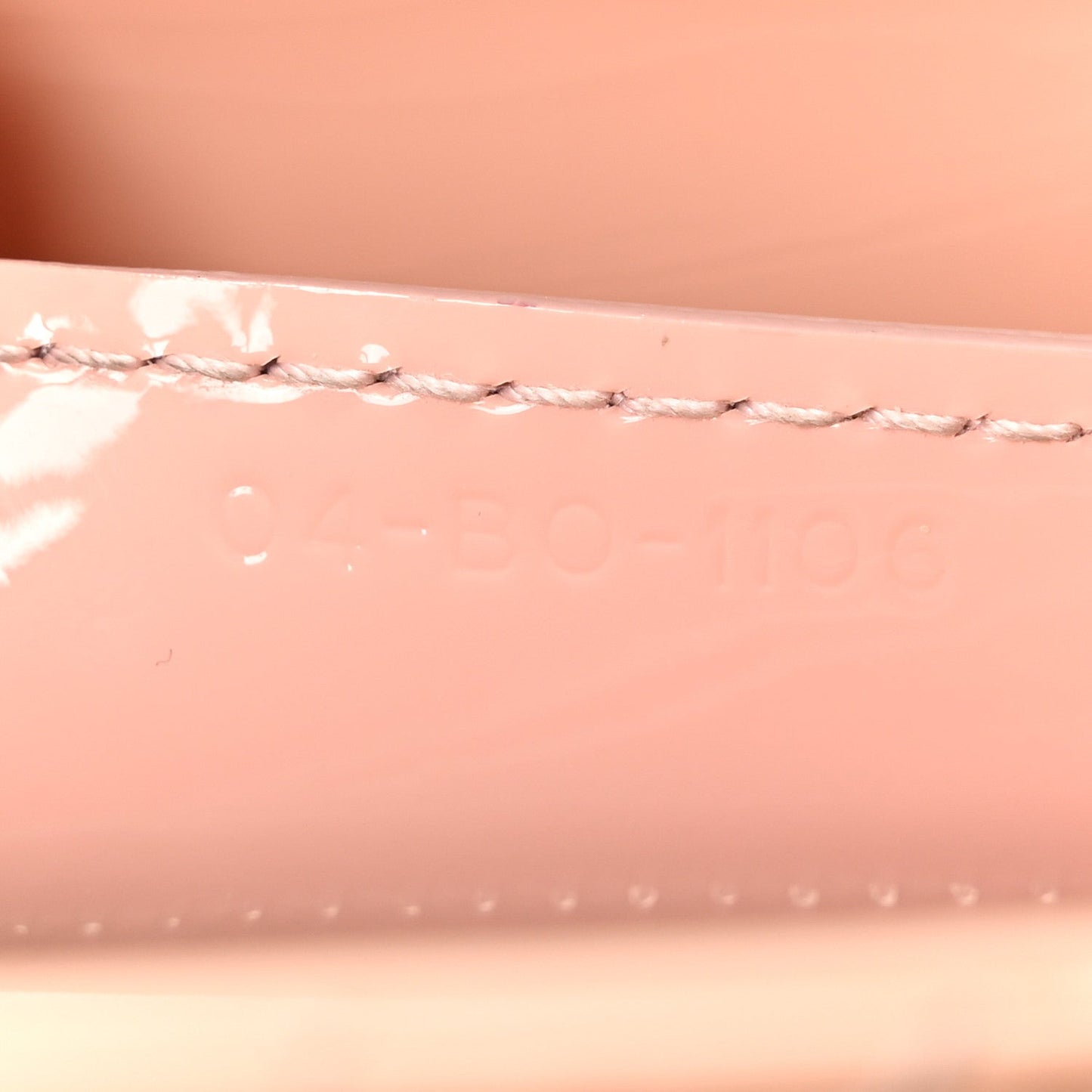 Patent Cannage Medium Lady Dior Light Pink