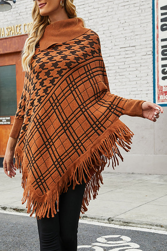 Tassel Knit Shawl