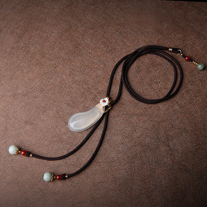 Retro Art Necklace
