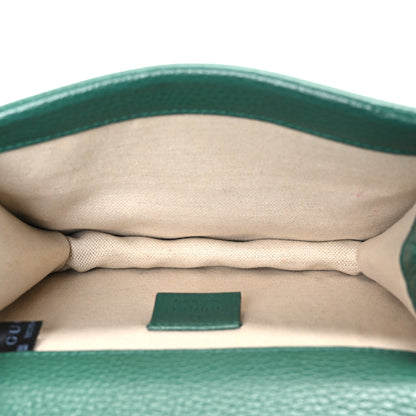 Calfskin Mini Dionysus Shoulder Bag Emerald