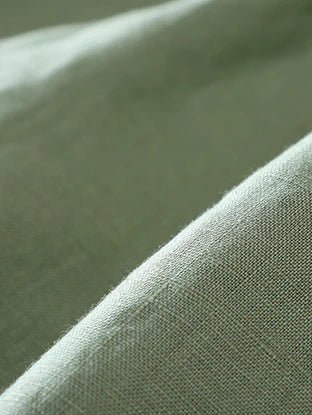 Casual Solid Color Ninth Lantern Linen Pants
