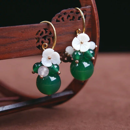 Retro Ethnic Style Tassel Earrings Women