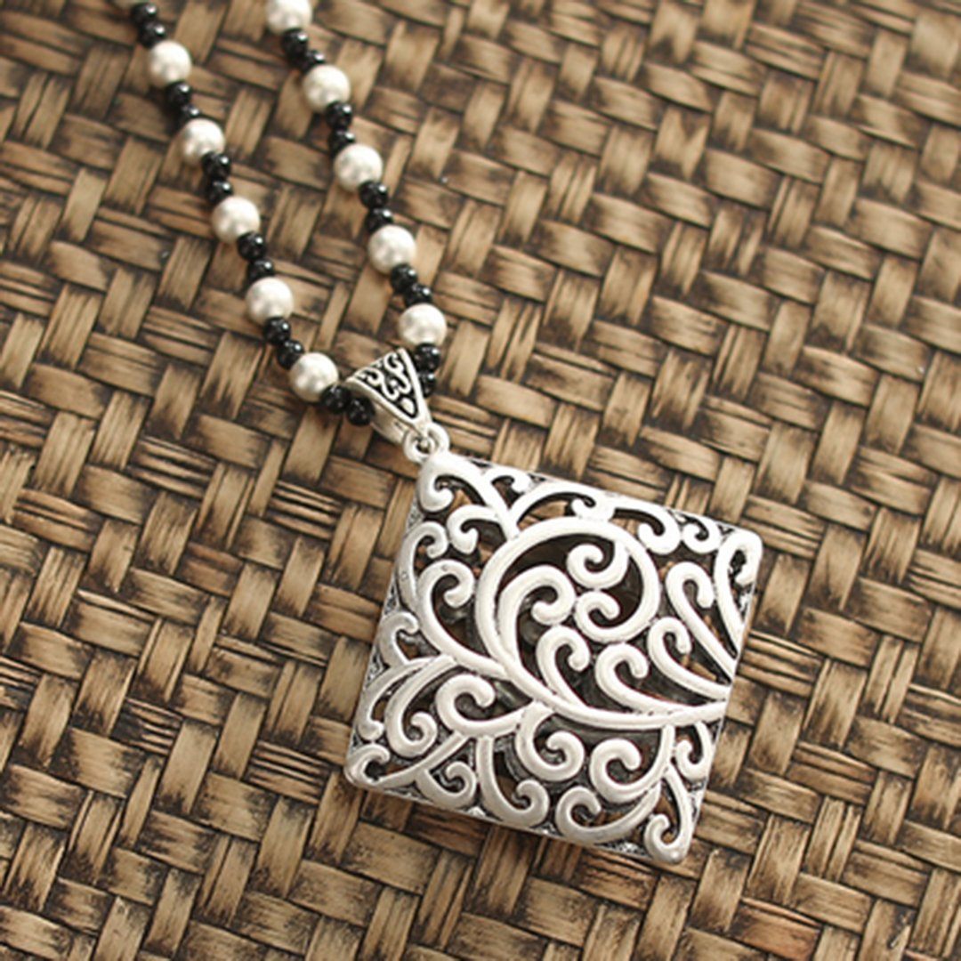 Ethnic style With Imitation Silver Pendant For Necklaces