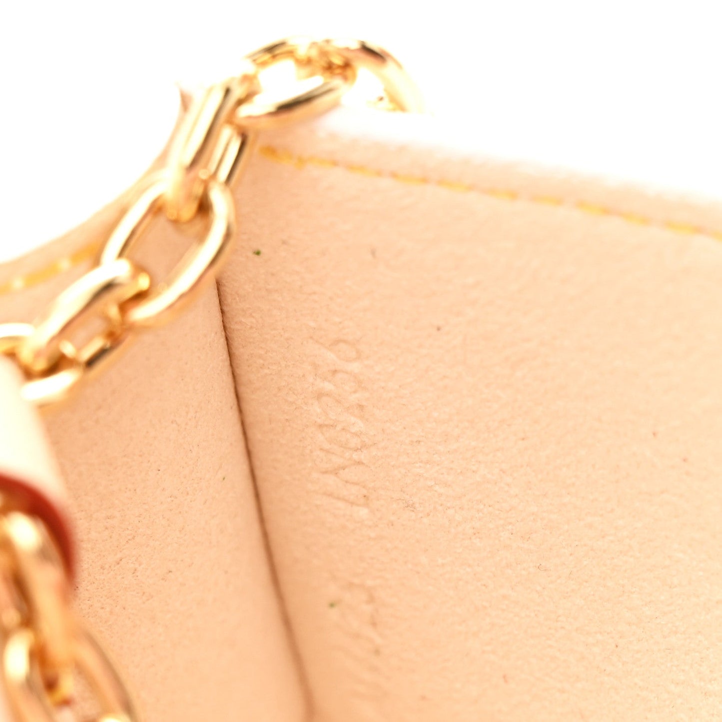 LV X TM Monogram Multicolor Pouch Metis Belt White