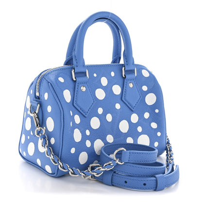 LV X YK Empreinte Speedy Bandouliere 20 Blue White