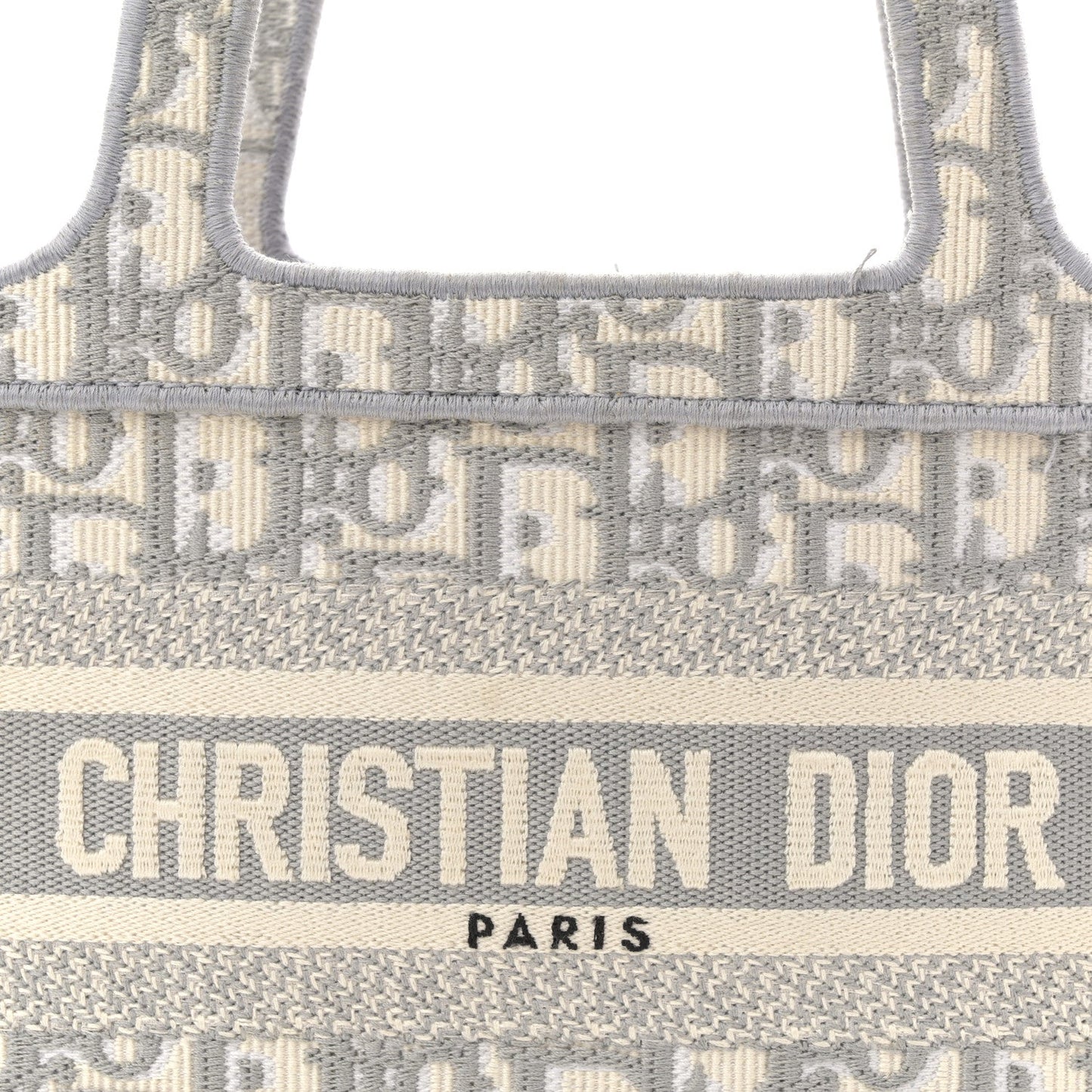 Oblique Mini Book Tote Grey Multicolor