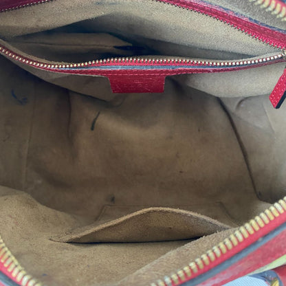 Gucci Multicolor GG Blooms Supreme Canvas and Leather Boston Bag