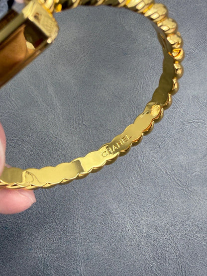 Chanel Premiere Galon Yellow Gold Watch