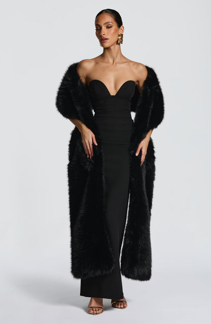 Lindsey Maxi Dress - Black