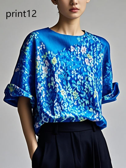 Fitted print15 Patchwork Cotton Tank Summer